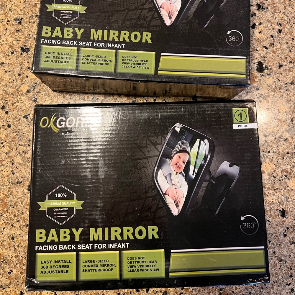 Baby Car Mirror  x2